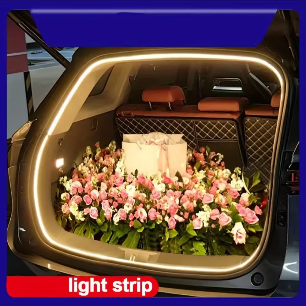 Bande LED de coffre voiture, éclairage d'ambiance