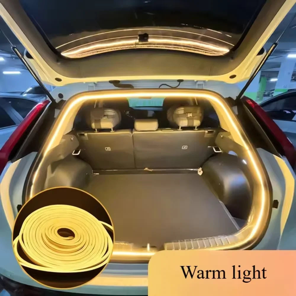 Bande LED de coffre voiture, éclairage d'ambiance