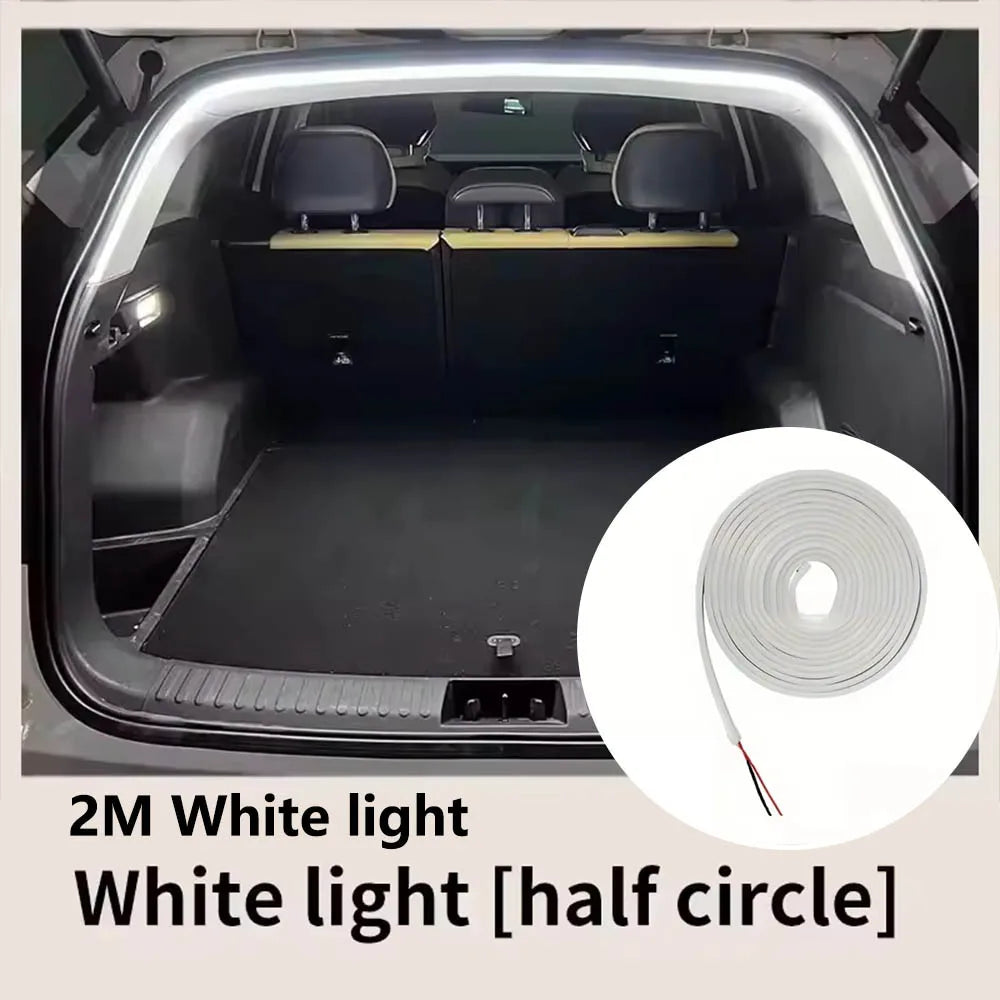 Bande LED de coffre voiture, éclairage d'ambiance